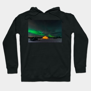 Geminids and the Northern Lights Hoodie